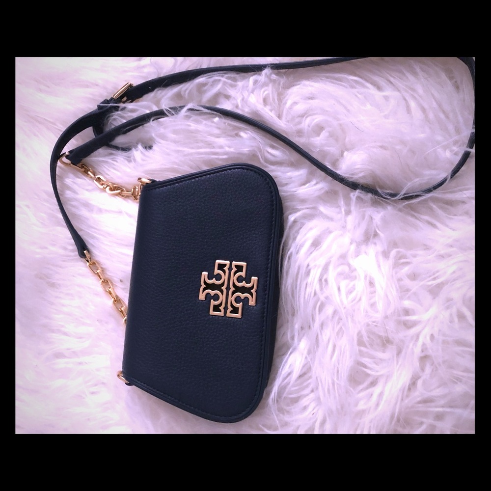 Navy blue Tory Burch Crossbody bag